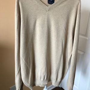 Cleveland Classic cotton tan sweater